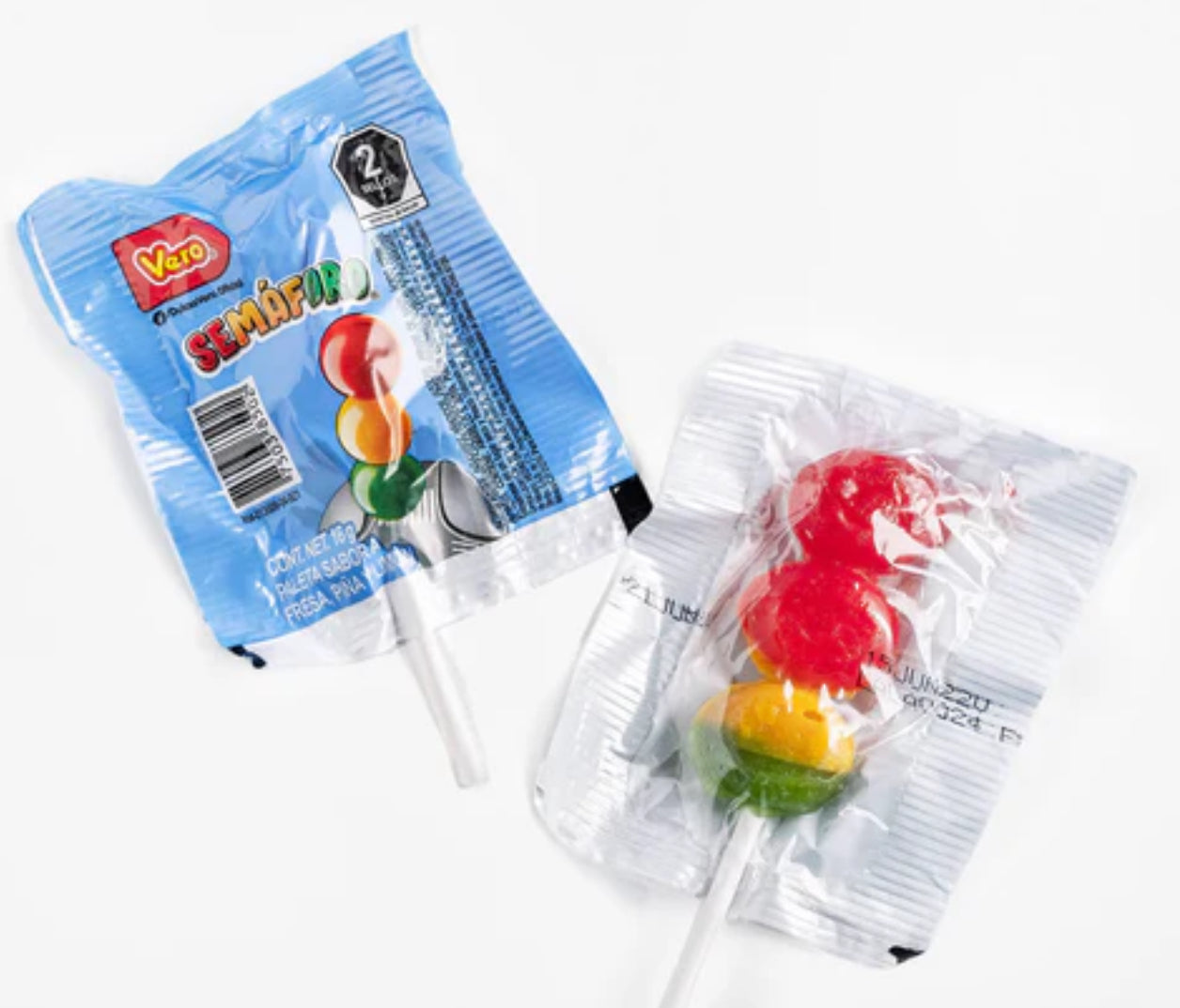 "Vero Semáforo" Lollipops (40ct Bag)