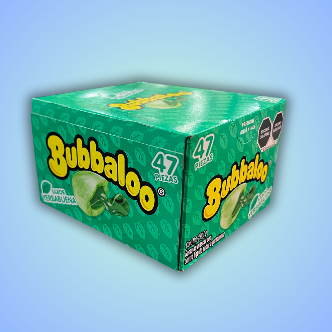 "Adams - Bubbaloo" Bubble Gum - 8 Flavors - 47ct Box