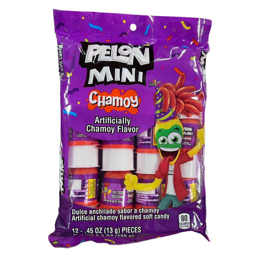 "PelonRico" - Mini - Tamarindo or Chamoy Flavor - (12 Pack)