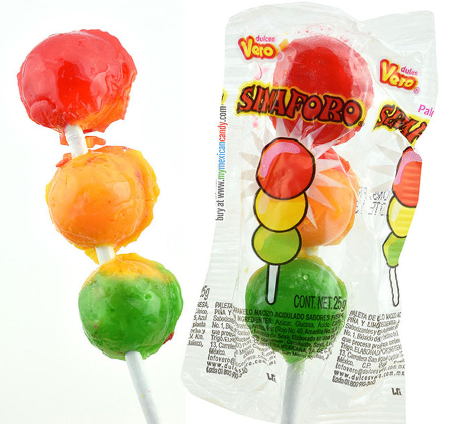 "Vero Semáforo" Lollipops (40ct Bag)