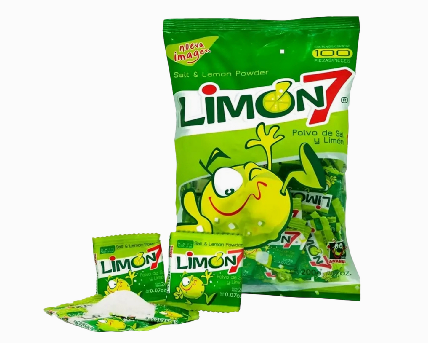 Anahuac - "Limon 7" Salt & Lime Powder (Sour) (100 ct)