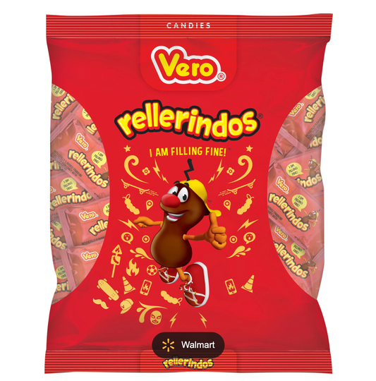 "Vero Rellerindos" Tamarind Flavored Candies filled with Tamarind - 40 count