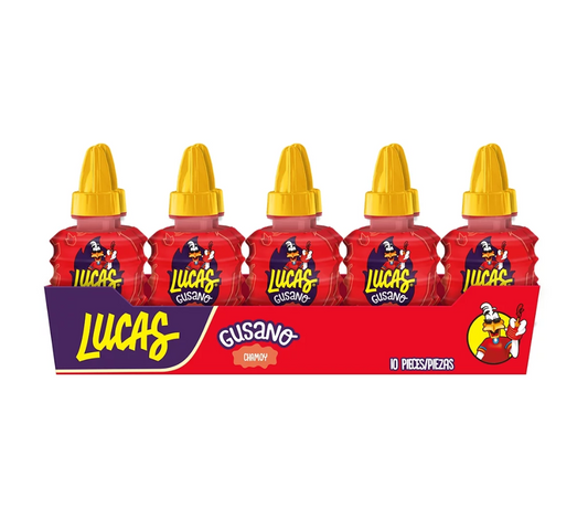 Lucas - Liquid Candy - Chamoy or Fuego (10 Pack)