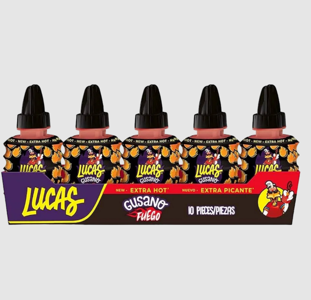 Lucas - Liquid Candy - Chamoy or Fuego (10 Pack)