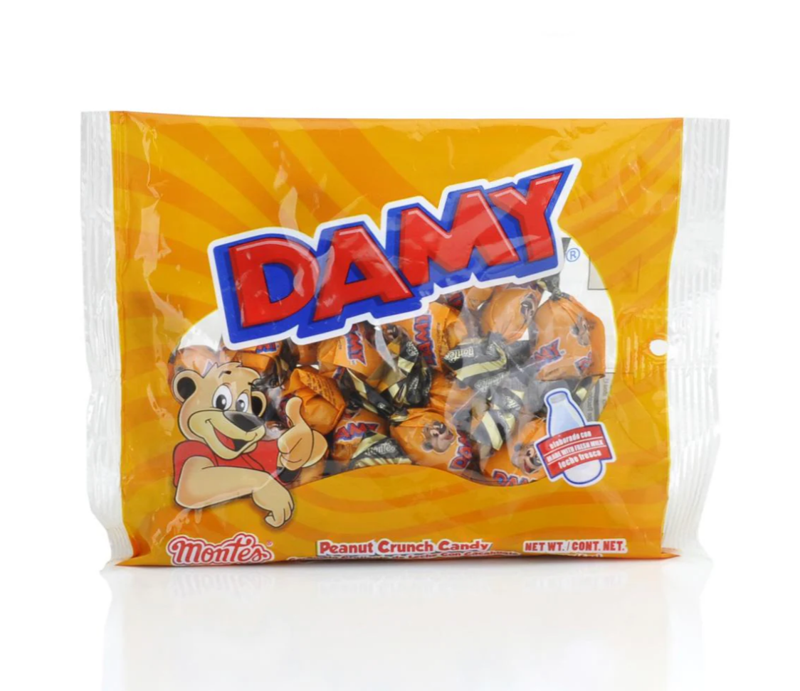 "Montes" Damy - Milk Caramel and Peanut Crunch Candy (30 ct)