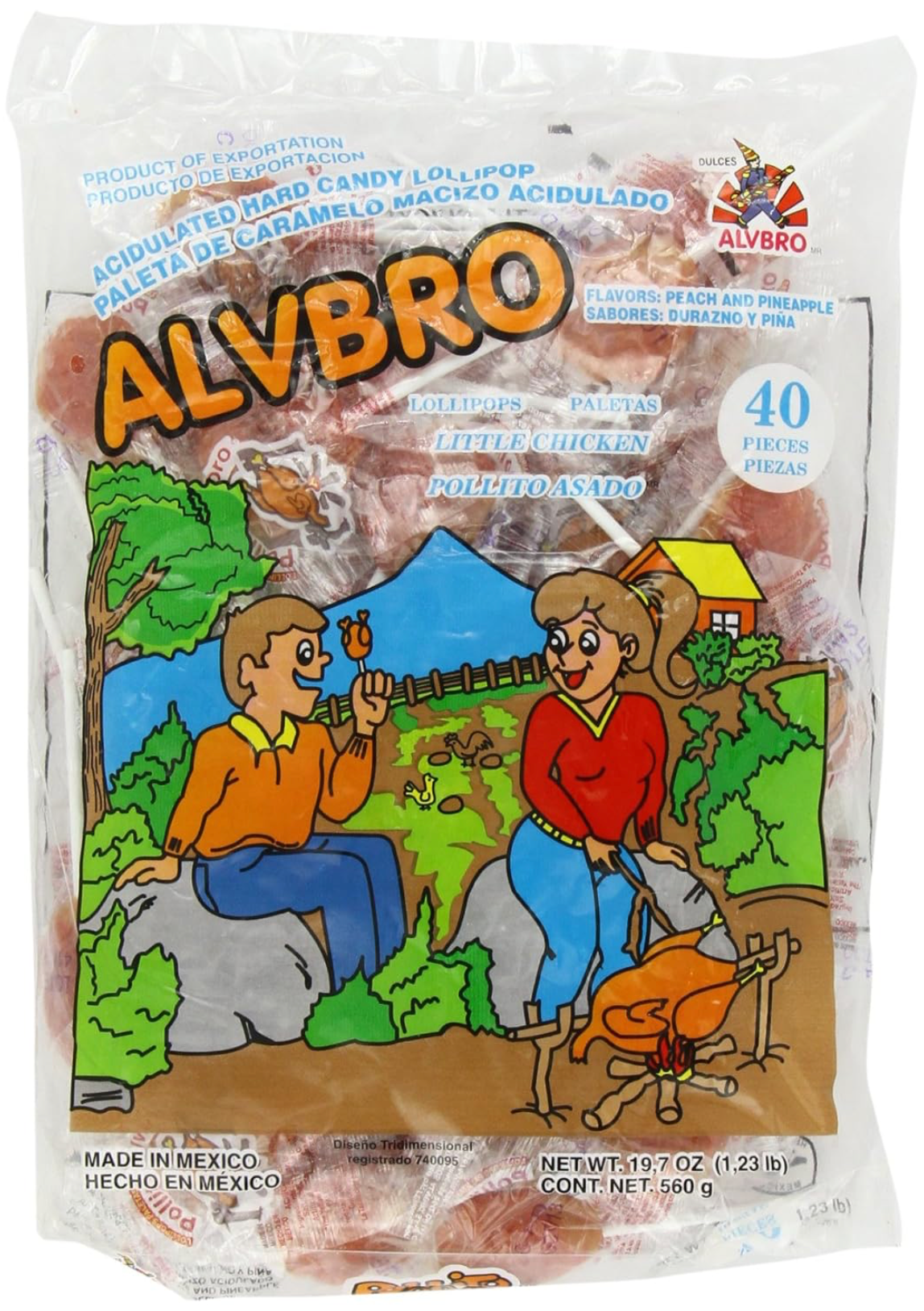 Alvabro Pollo Asado (40 Pack)