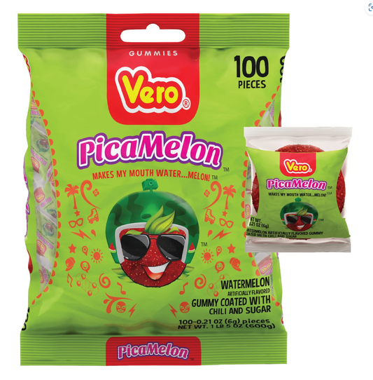 "Vero Pica Gomas" - Various Flavors - 100 Ct