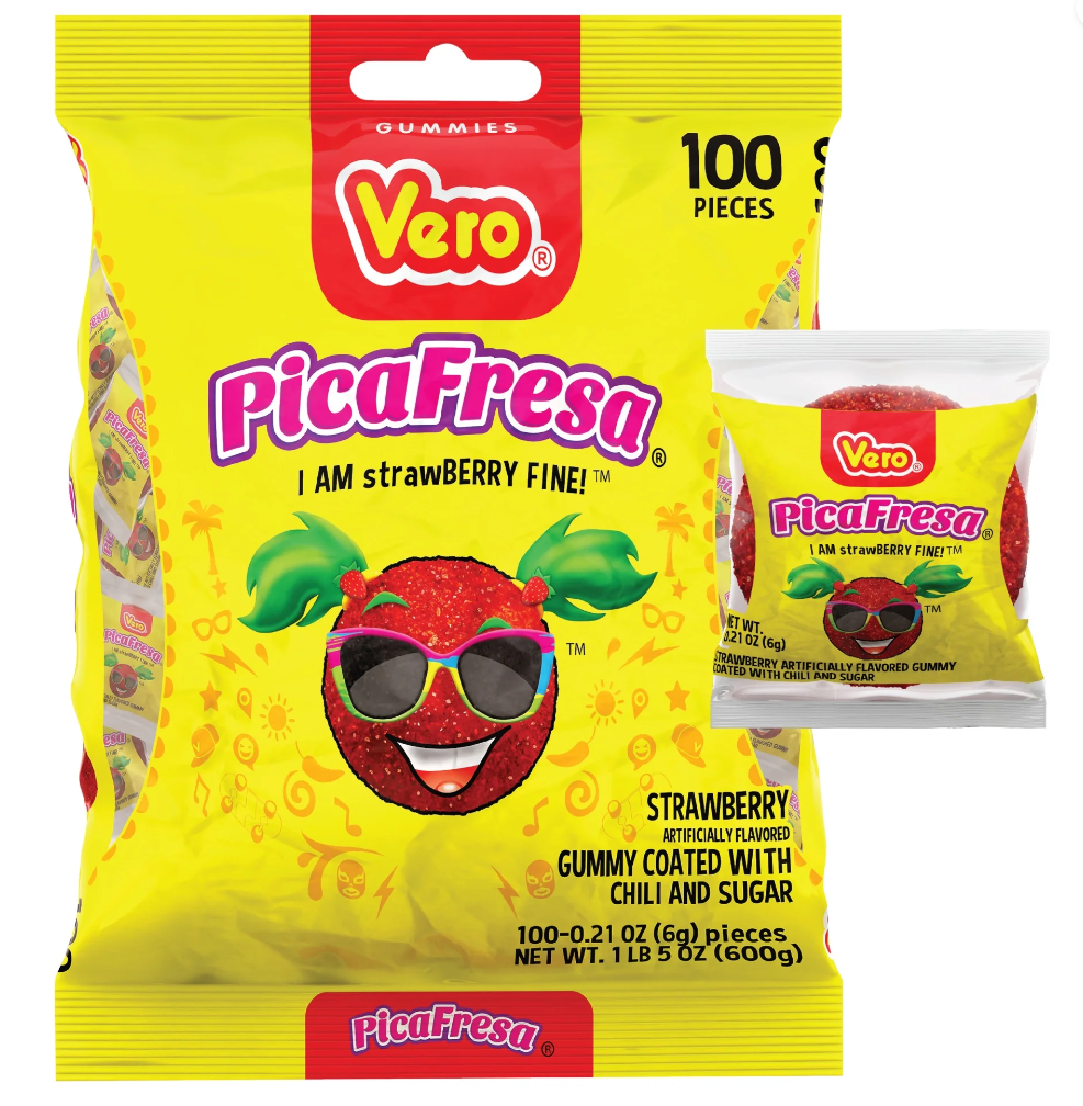 "Vero Pica Gomas" - Various Flavors - 100 Ct