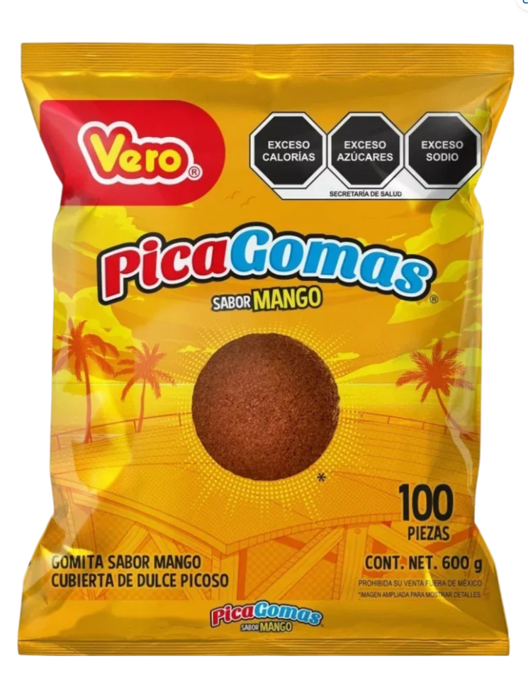 "Vero Pica Gomas" - Various Flavors - 100 Ct