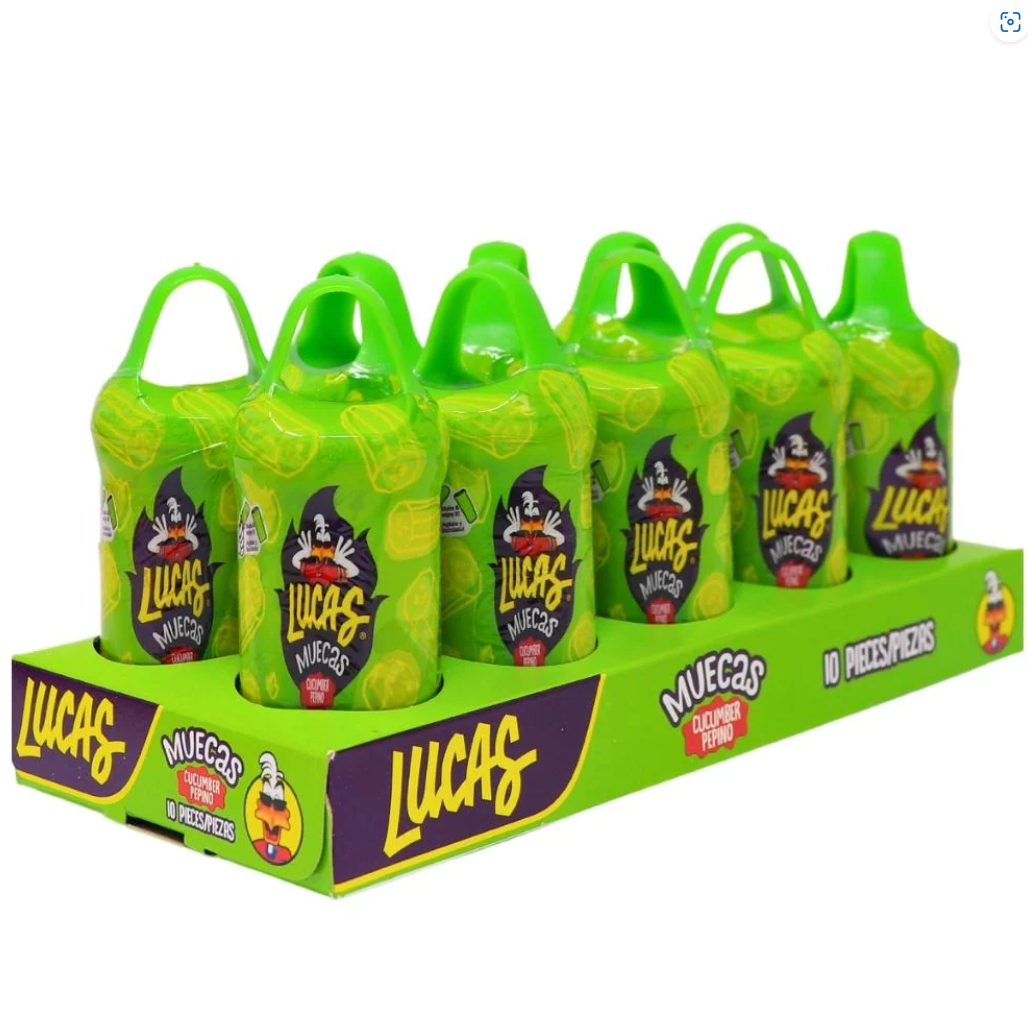 "Lucas - Muecas" - Lollipops - 10 Pack