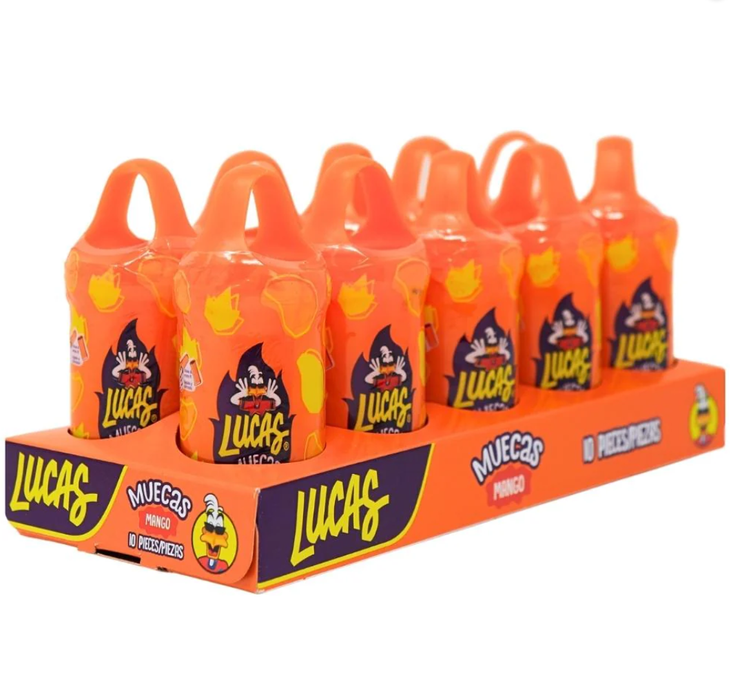 "Lucas - Muecas" - Lollipops - 10 Pack